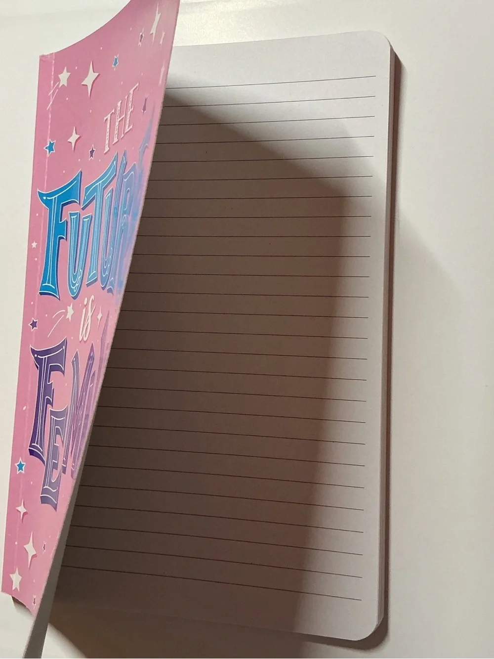 Future is Female & Rockstar Notebook Set - Strawberry Top Pen & Green Pencil